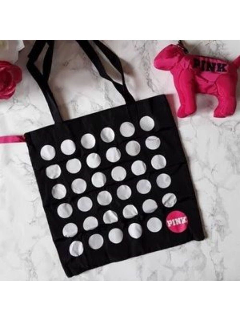 PINK BY VICTORIA'S Fold Pack Nylon Tote